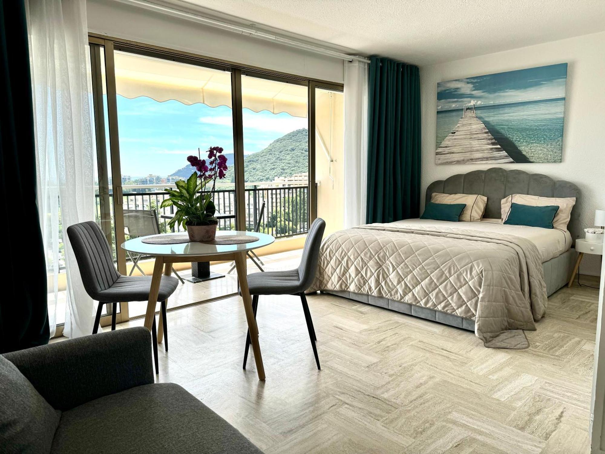 My Resid Appart Cannes Marina Vue Mer Mandelieu Εξωτερικό φωτογραφία